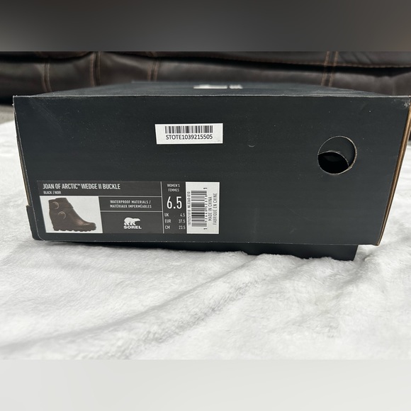 Sorel Women's Joan of Arctic Wedge II Buckle Boot - Light Rain - Waterproof - Picture 7 of 7